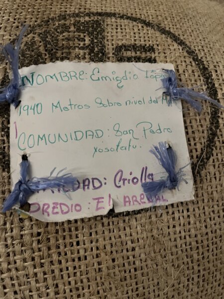 Hand-stitched labels Mexico 2025