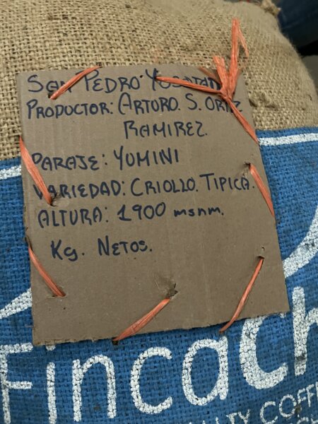 Hand-stitched labels from Mexico 2025